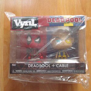 Funko VYNL Marvel Deadpool And Cable  New